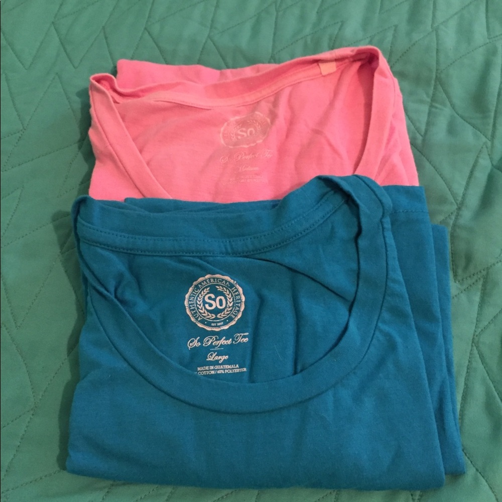 2 short sleeve SO Shirts